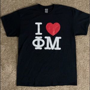 i heart phi mu t-shirt